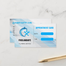 Loodgietersdienst Blue Water Drop Logo Loodgieter