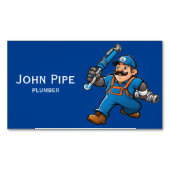 Loodgietersdiensten logo magnetisch visitekaartje (Voorkant)