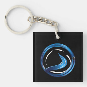 Loodgietersdiensten logo sleutelhanger