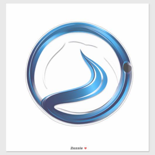 Loodgietersdiensten logo sticker (Vel)