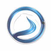 Loodgietersdiensten logo sticker (Voorkant)