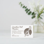 Loodgietersleiding Visitekaartje (Staand voorkant)