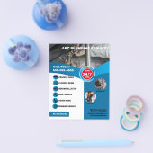 Loodgietersservice Flyer (Enkel)