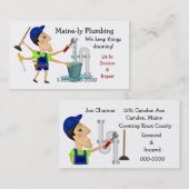 Loodgietersservice Visitekaartje (Voorkant / Achterkant)