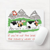 Loodkoe Mousepad Muismat (Met muis)