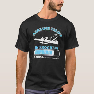 Loodpiloot in uitvoering Toekomstige LUCHTVAARTMAA T-shirt