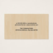 Loodsleutel Illustratie Visitekaartje (Achterkant)