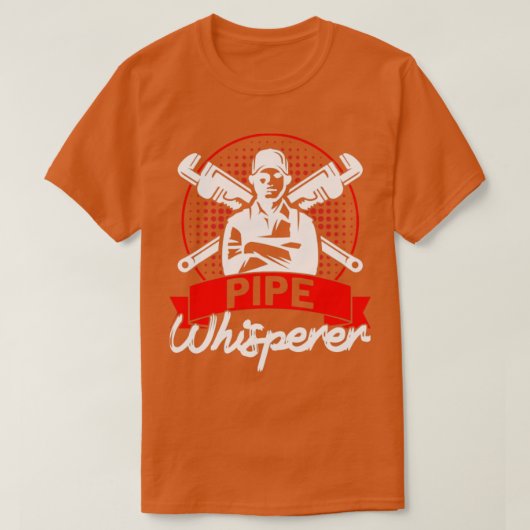 Loodstekker leiding Whisperer1 T-shirt (Design voorkant)