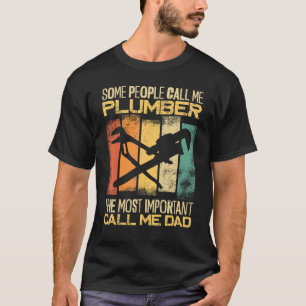 Loodstekker retratie van enkele mensen t-shirt