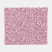 Loodtijgerdriekleppige gestreepte kat fleece deken (Voorkant (Horizontaal))