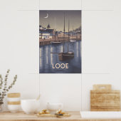 Looe Cornwall Reisposter Poster (Keuken)