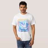 Loof de Christelijke duif T-shirt (Voorkant volledig)