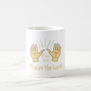 Loof de handen, loof de Here Christelijk Koffiemok
