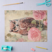  loof en roze rozen ontkoppeling tissuepapier (Craft)