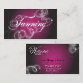 looiend Visitekaartje Elegant Flourish Glow (Voorkant / Achterkant)