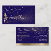 looiende marine visitekaartje (Voorkant / Achterkant)