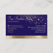 looiende marine visitekaartje (Achterkant)