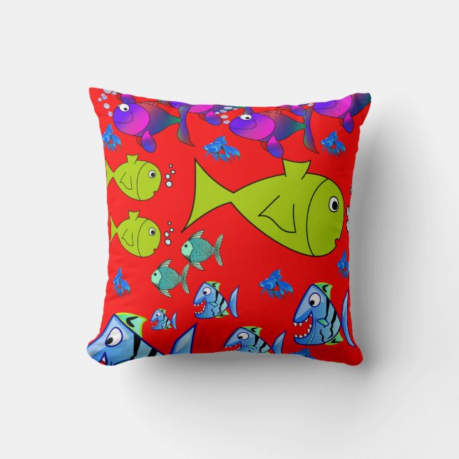 looienvis kussen (Voorkant)