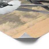  look Amerikaanse collage Poster (Hoek)