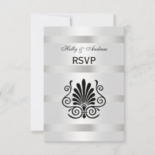  look Art Deco Plume Blk Whv RSVP Kaartje
