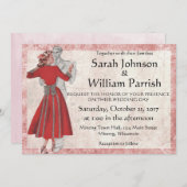  look dansend paar kaart (Voorkant / Achterkant)