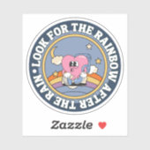 Look for the Rainbow After the Rain Sticker (Vel)