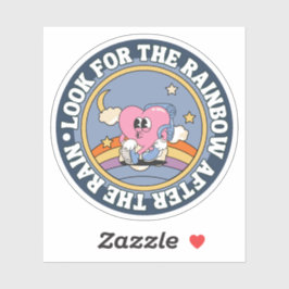 Look for the Rainbow After the Rain Sticker