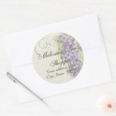 look Lila Hydrangea - Stickers (Envelop)