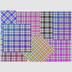 look Plaid Tissue Paper HAMbyWG Tissuepapier