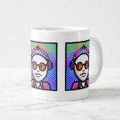 Look See in Shades Extra Grote Beker (Voorkant rechts)