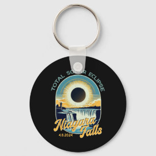 look totale zonsverduistering Niagara Herfsten Sleutelhanger