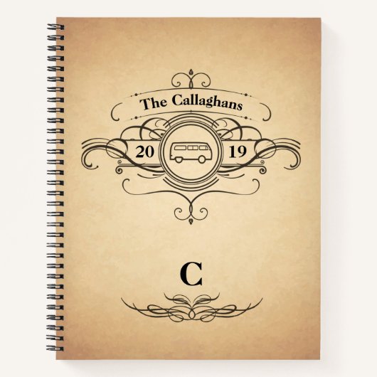  Look Van Travel Journal Notitieboek (Voorkant)