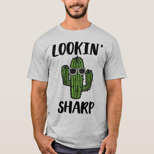 Lookin' Sharp Cactus T-shirt (Voorkant)