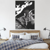 Looking Beyond Canvas Afdruk (Insitu (Slaapkamer))