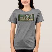 Looking for better ground Tri-Blend shirt (Voorkant)