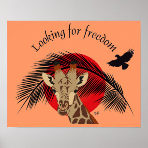 Looking for freedom poster