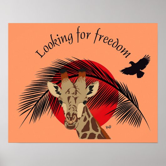 Looking for freedom poster (Devant)