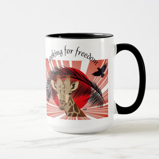 Looking for freedom tasse (Droite)