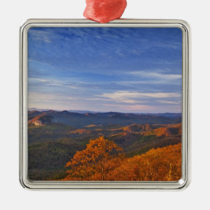Looking Glass Rock bij zonsopgang in de Pisgah Metalen Ornament