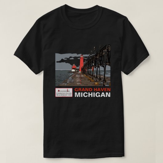 LOOKING GLASS T-shirt (Design voorkant)