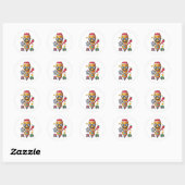 Looking Sharp – Welcome Back! Ronde Sticker (Vel)