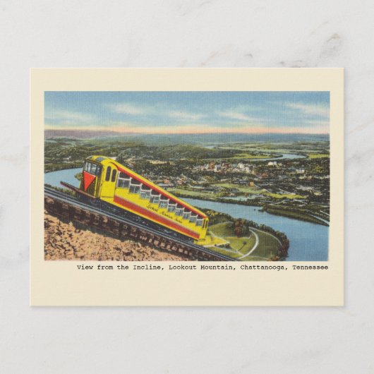 Lookout Mountain, Chattanooga Tennessee Briefkaart (Voorkant)