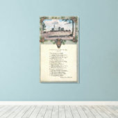 Lookout Mountain, Colorado Canvas Afdruk (Insitu (Houten vloer))