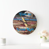 Loom Knitter's klok, brei Grote Klok (Huis)