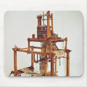 Loom ontworpen door Joseph Marie Jacquard Muismat