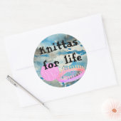 Loom Tricot drôle Sticker (Enveloppe)