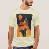 Looming Cello mannen shirt (Voorkant)