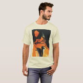 Looming Cello mannen shirt (Voorkant volledig)