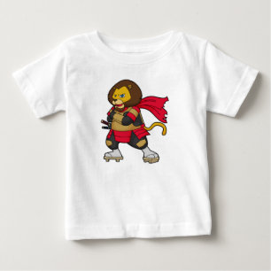 Loon als warrior met Cape