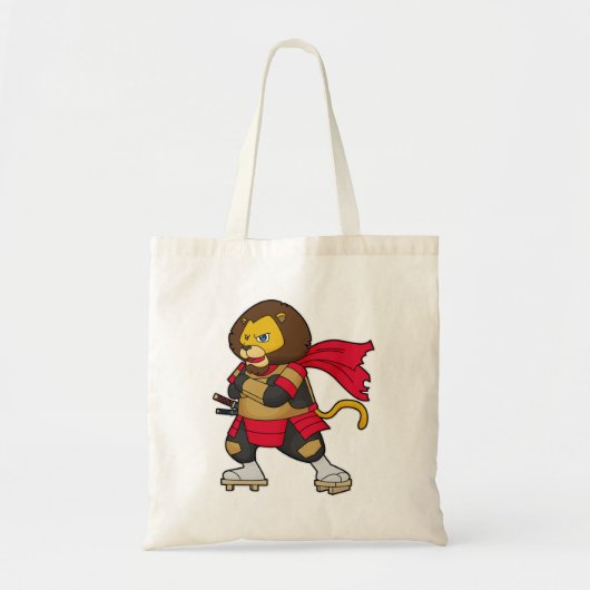 Loon als warrior met Cape Tote Bag (Voorkant)